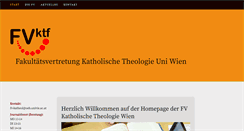 Desktop Screenshot of fv-katheol.net